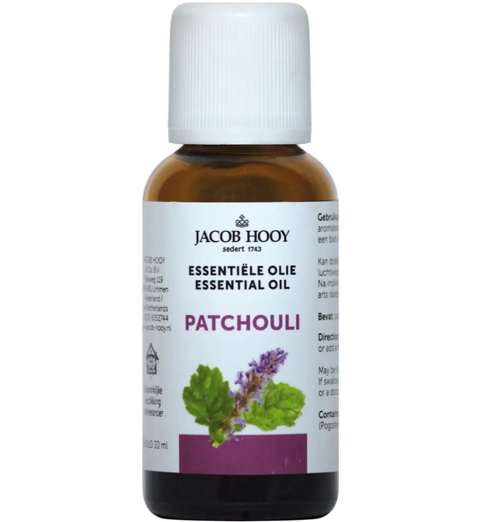 Jacob Hooy Patchouli olie (30 ml)
