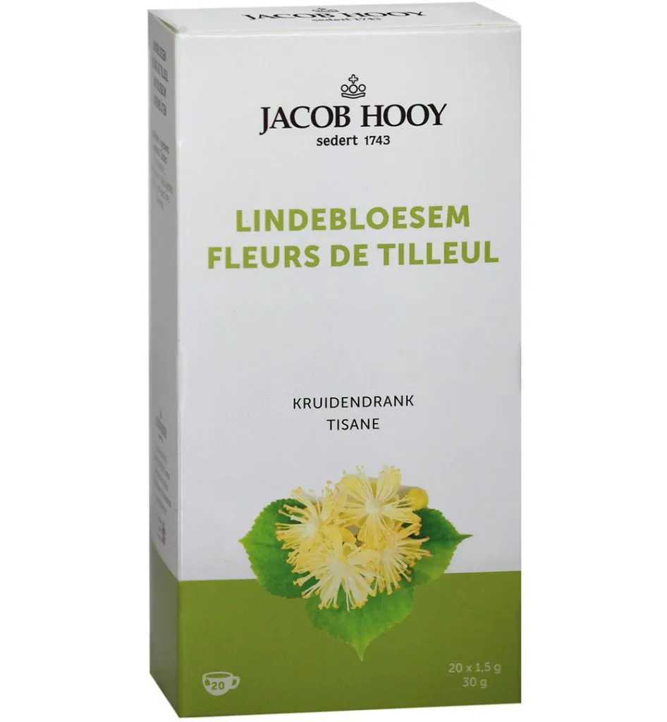 Jacob Hooy Lindebloesem Theezakjes (20 stuks)