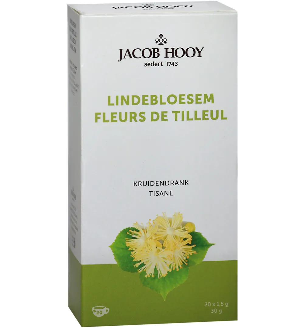 Jacob Hooy Lindebloesem Theezakjes (20 stuks)