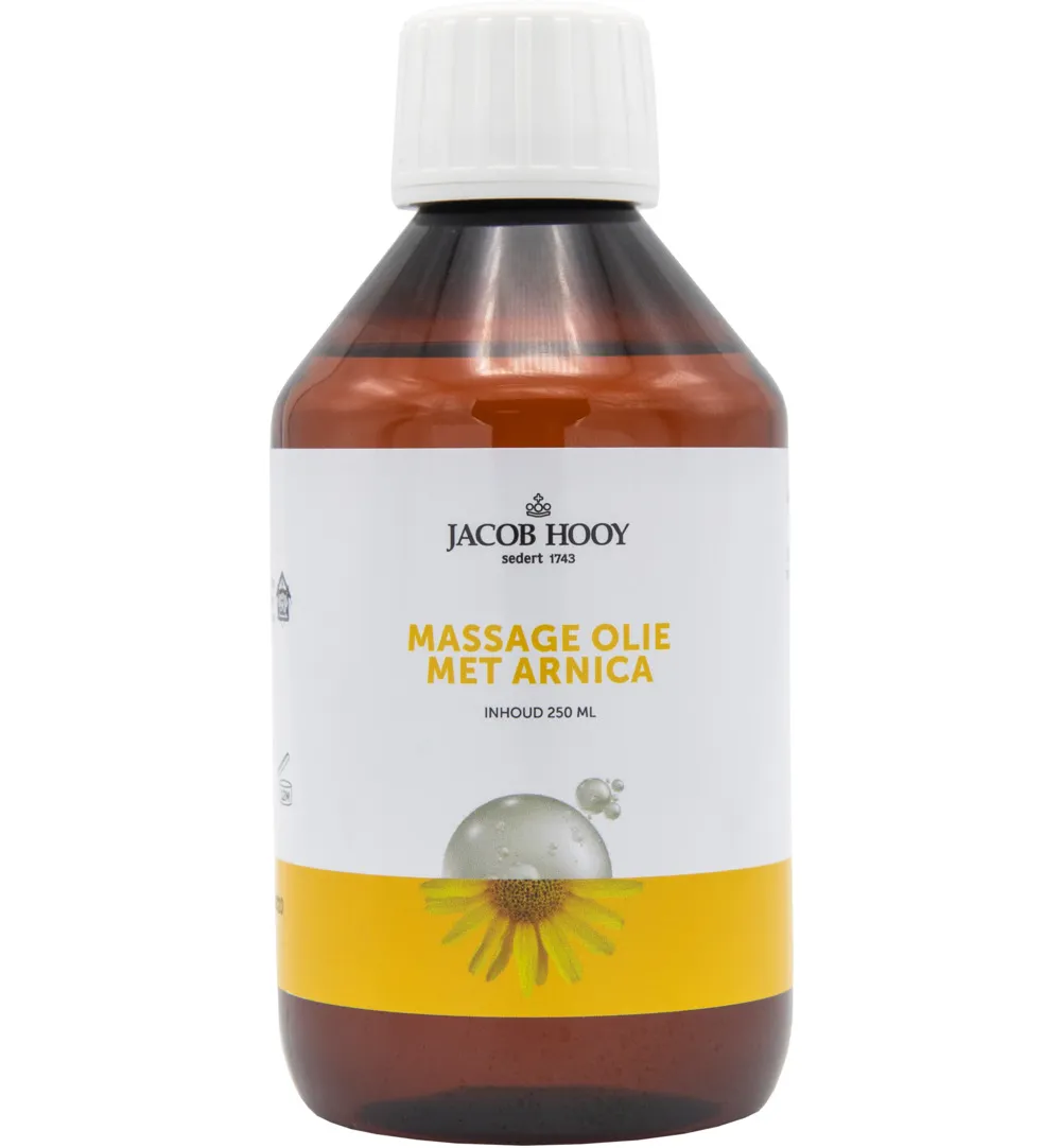 Jacob Hooy Arnica massage olie (250 ml)