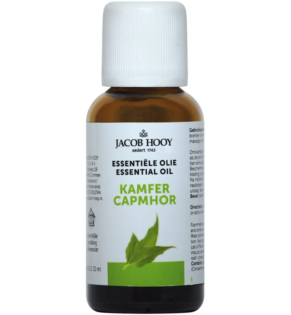 Jacob Hooy Kamfer olie (30 ml)
