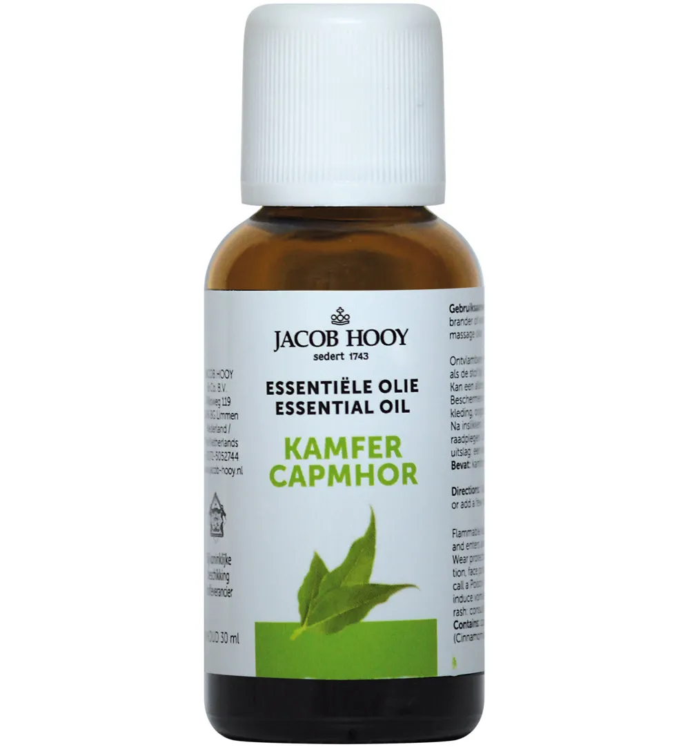 Jacob Hooy Kamfer olie (30 ml)