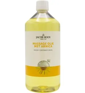 Jacob Hooy Massageolie met natuurlijke arnica (1000 ml)