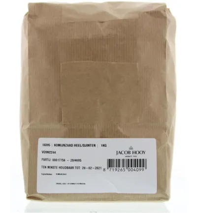 Jacob Hooy Komijnzaad heel/djinten (1000 gr)
