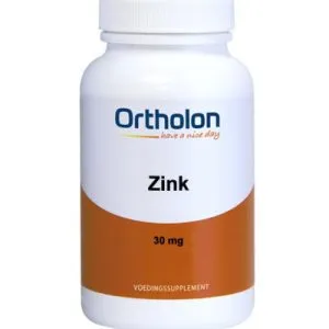 Ortholon Zink citraat 30mg (60 tabletten)