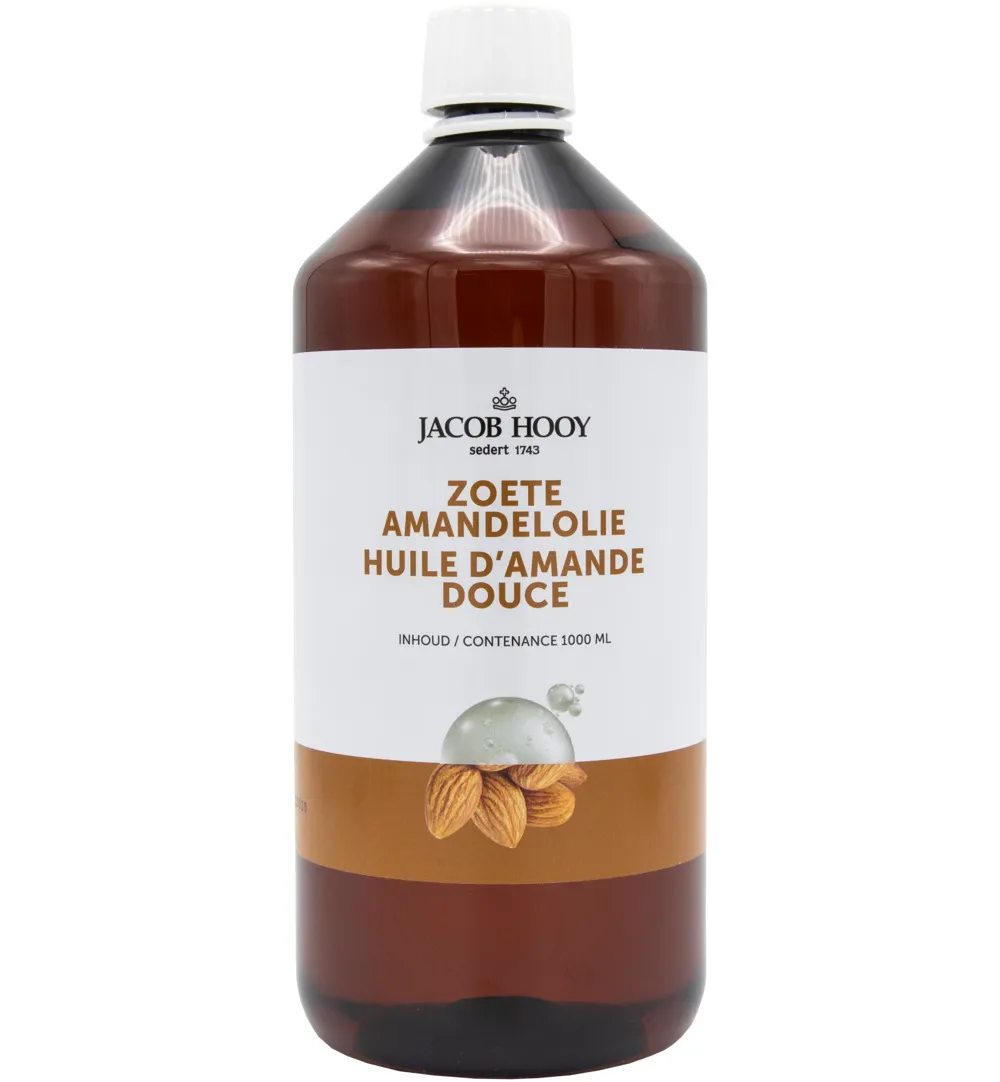 Jacob Hooy Amandelolie zoet (1000 ml)