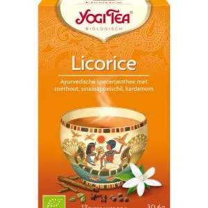 Yogi Tea Licorice Egyptian bio (17 stuks)