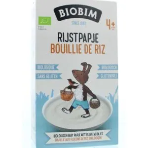 Biobim Baby rijstpapje 4 maanden bio (200 gr)