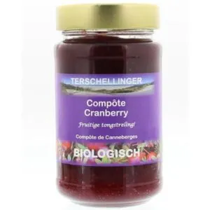 Terschellinger Cranberry Compote Eko Bio (250 gr)