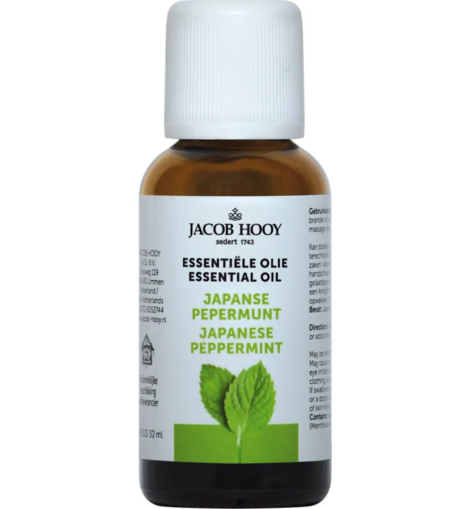 Jacob Hooy Japanse pepermunt olie (30 ml)