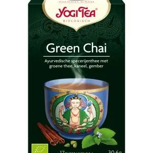 Yogi Teagreen chai bio (17 stuks)