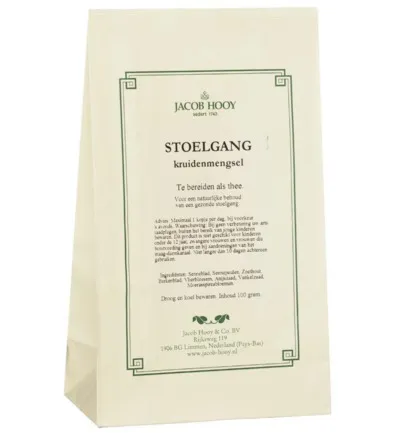 Jacob Hooy Natuurlijke Stoelgangkruiden Thee (100 gr)