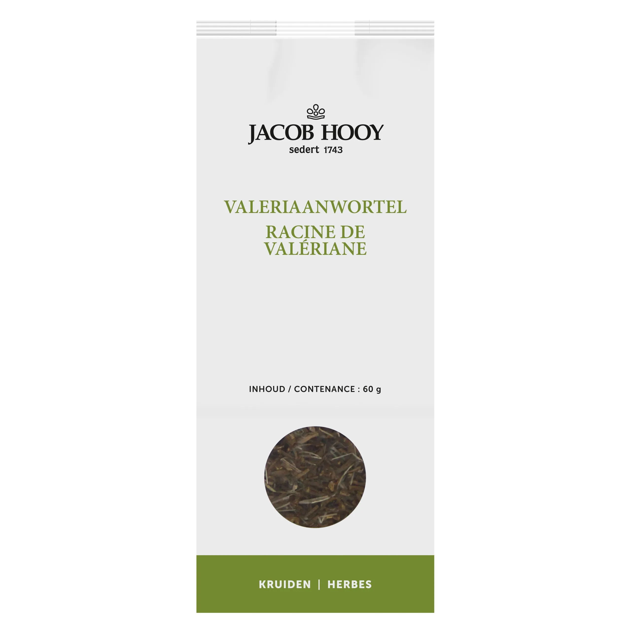 Jacob Hooy Valeriaanwortel (60 gr)