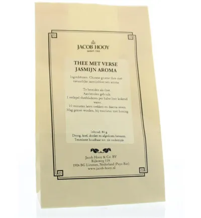 Jacob Hooy Jasmijnthee Gearomatiseerd (80 gr)