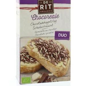 De Rit Chocoreale hagelslag mix bio (225 gr)