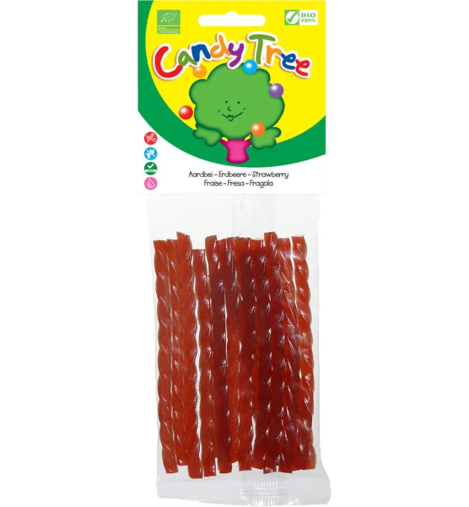 Candy Tree Aardbeikabels bio (75 gr)