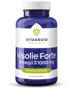 Vitakruid Visolie Forte 1000 mg EPA 35% DHA 25% (90 softgels)