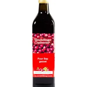 Terschellinger Cranberrysap gezoet bio (750 ml)