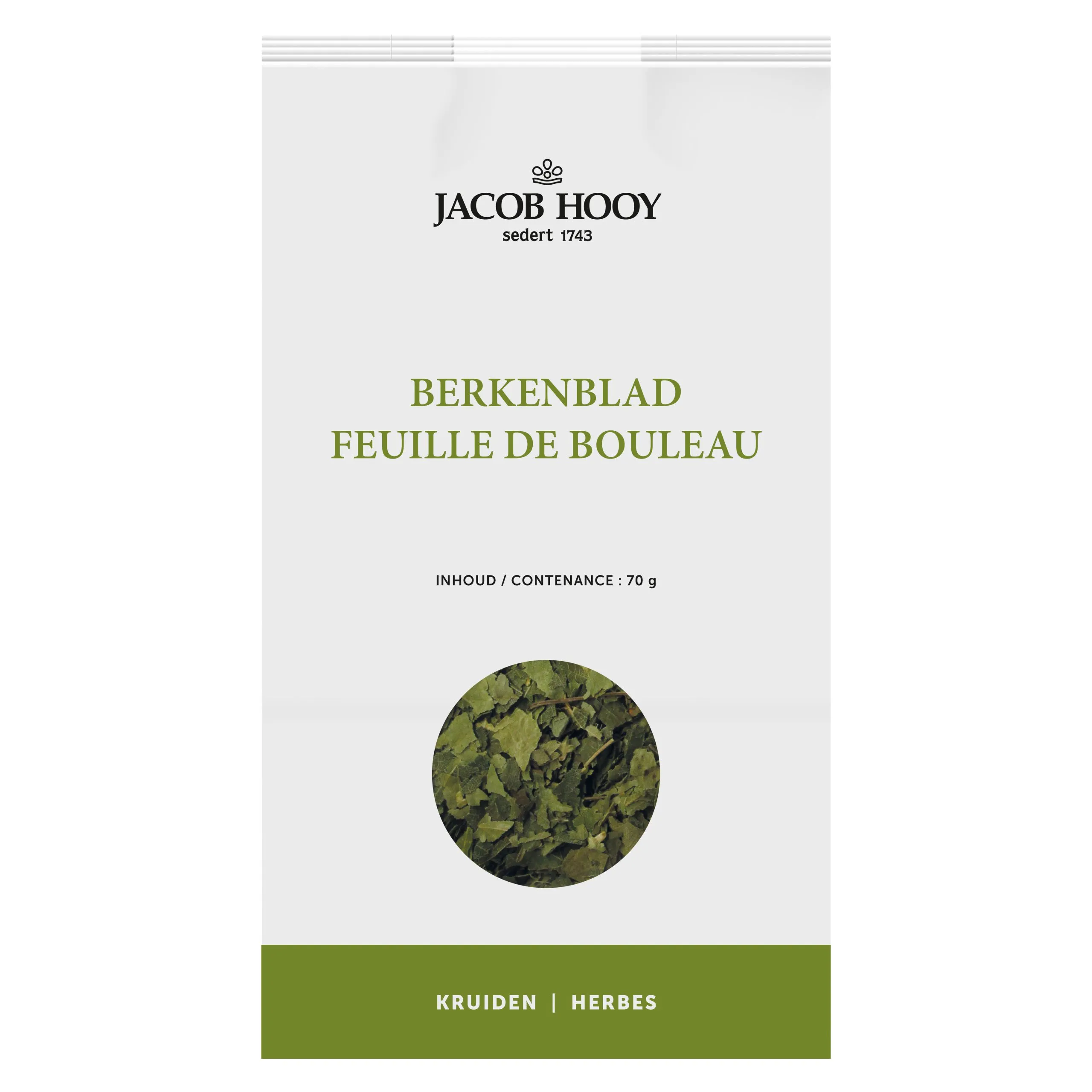 Jacob Hooy Berkenblad (70 gr)