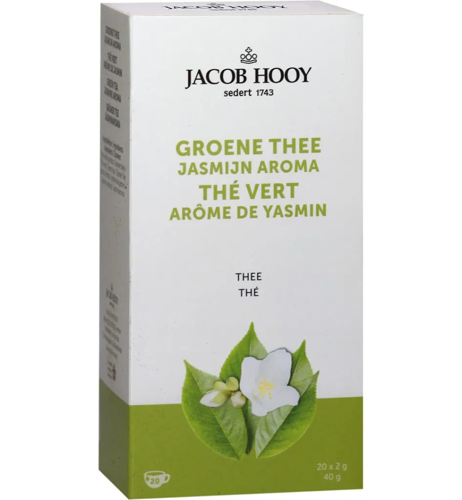 Jacob Hooygroene Thee Jasmijn (20 stuks)