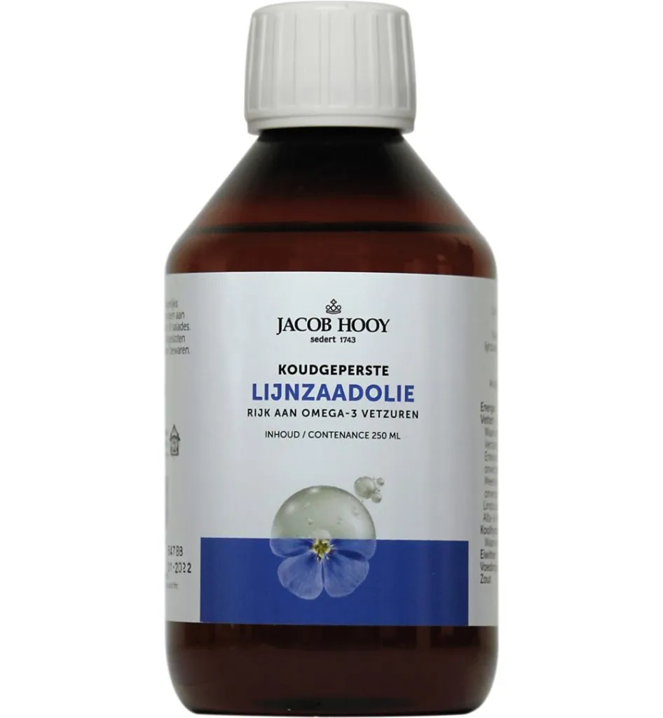 Jacob Hooy Lijnzaad Olie (250 ml)