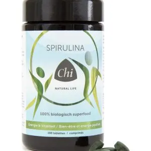 Chi Natural Life Spirulina 500Mgtabletten Bio (190 Tabletten)