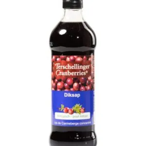 Terschellinger Cranberry diksap bio (500 ml)