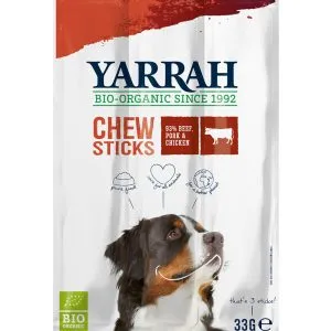 Yarrah Hond Kauwstaafjes Bio (33 gr)