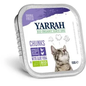 Yarrah Kat Alucup Kip Kalkoen Bio (100 gr)