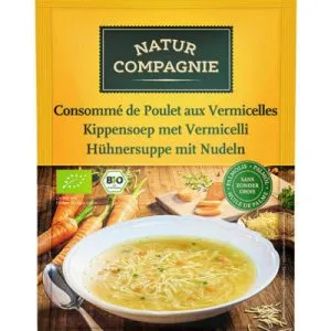 Natur Compagnie Kippensoep Met Vermicelli Bio (40 gr)