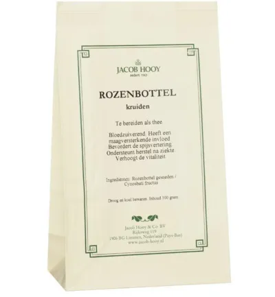 Jacob Hooy Rozenbottel zonder zaad (100 gr)
