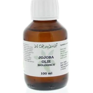 De Cruydhof Jojoba olie koudgeperst bio (100 ml)