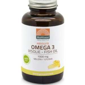 Mattisson Absolute Omega 3 Visolie 1000Mg (120 capsules)