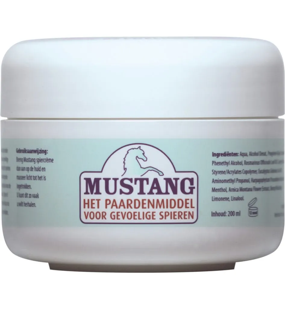 Jacob Hooy Mustang spiercreme (200 ml)