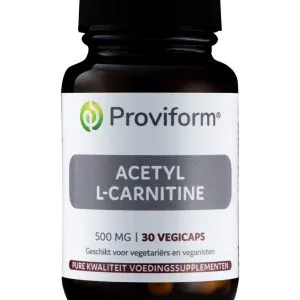 Proviform Acetyl L-Carnitine 500 Mg (30 vega capsules)