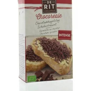 De Rit Chocoreale hagelslag puur bio (225 gr)