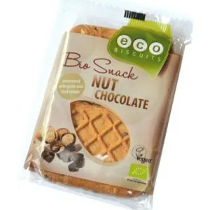 Eco Biscuits Noten/Chocolade Biscuit Bio (45 gr)