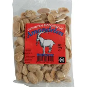 Horizon Amandelen geroosterd en gezout bio (100 gr)