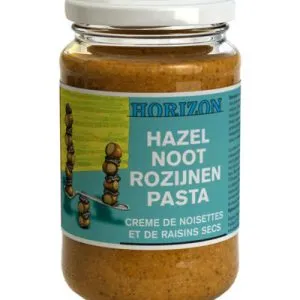 Horizon Hazelnoot rozijnenpasta eko bio (350 gr)