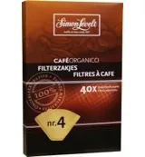 Simon Levelt Koffiefilters Nr.4 (40 stuks)