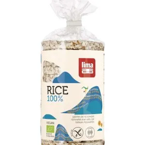 Lima Rijstwafels Met Zout Bio (100 gr)