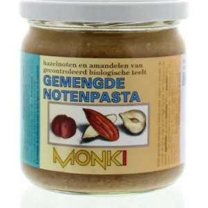 Monki Gemengde notenpasta met zout eko bio (330 gr)