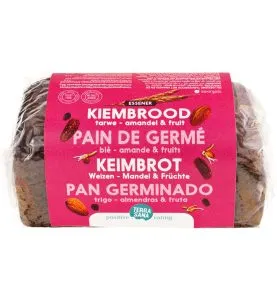 Terrasana Gekiemd Brood Zuidvruchten Amandel Bio (400 gr)