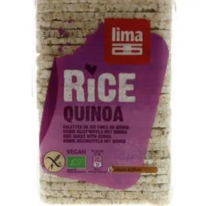 Lima Rijstwafels Recht Dun Quinoa Bio (130 gr)