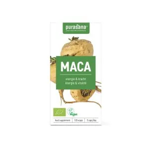 Purasana Maca Vegan Bio (120 vega capsules)