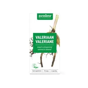 Purasana Valeriaan/Valeriane Vegan (70 capsules)