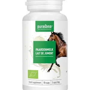 Purasana Paardenmelk Bio (90 vega capsules)
