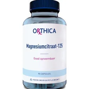 Orthica Magnesium citraat 125 (90 capsules)