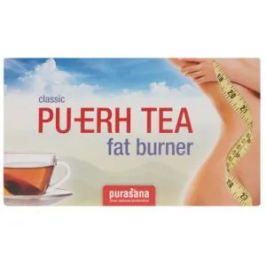 Purasana Pu-Erh Thee Builtjes Vegan (20 Stuks)