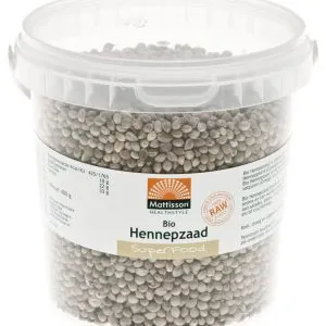 Mattisson Hennepzaad Ongepeld Bio (400 gr)